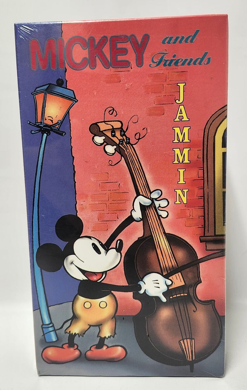 1994 Mickey and Friends Jammin’ VHS Unicorn Video 70028 New Sealed Vintage